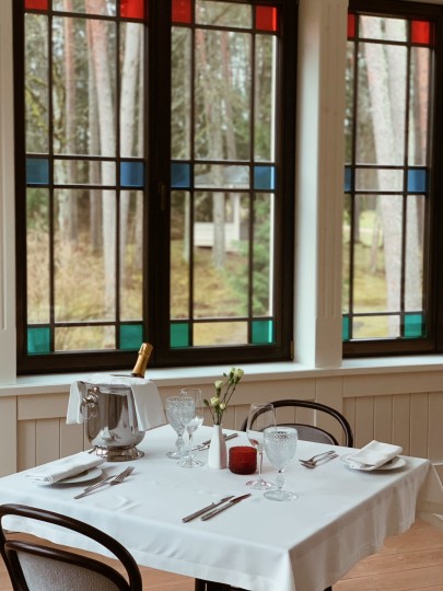 Romantic dinner for two